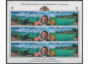 GRENADA 1995 Liberation Anniversary m/s MNH**
