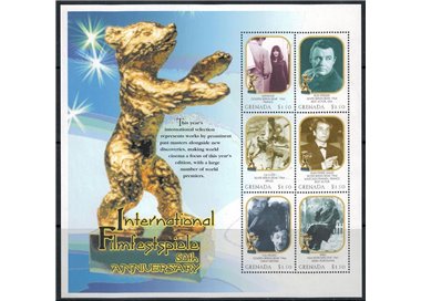GRENADA 2000 International Film Festival 6v MNH**