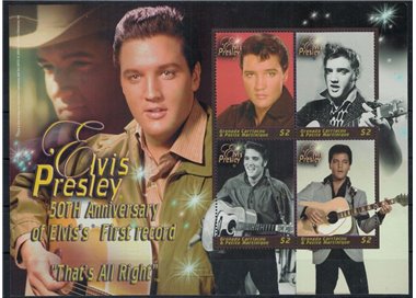 GRENADA GRENADINES 2004 Elvis Presley (I) 4v MNH**