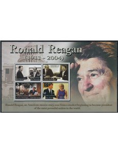 GRENADA GRENADINES 2004 Ronald Reagan 4v MNH**