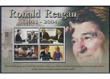 GRENADA GRENADINES 2004 Ronald Reagan 4v MNH**