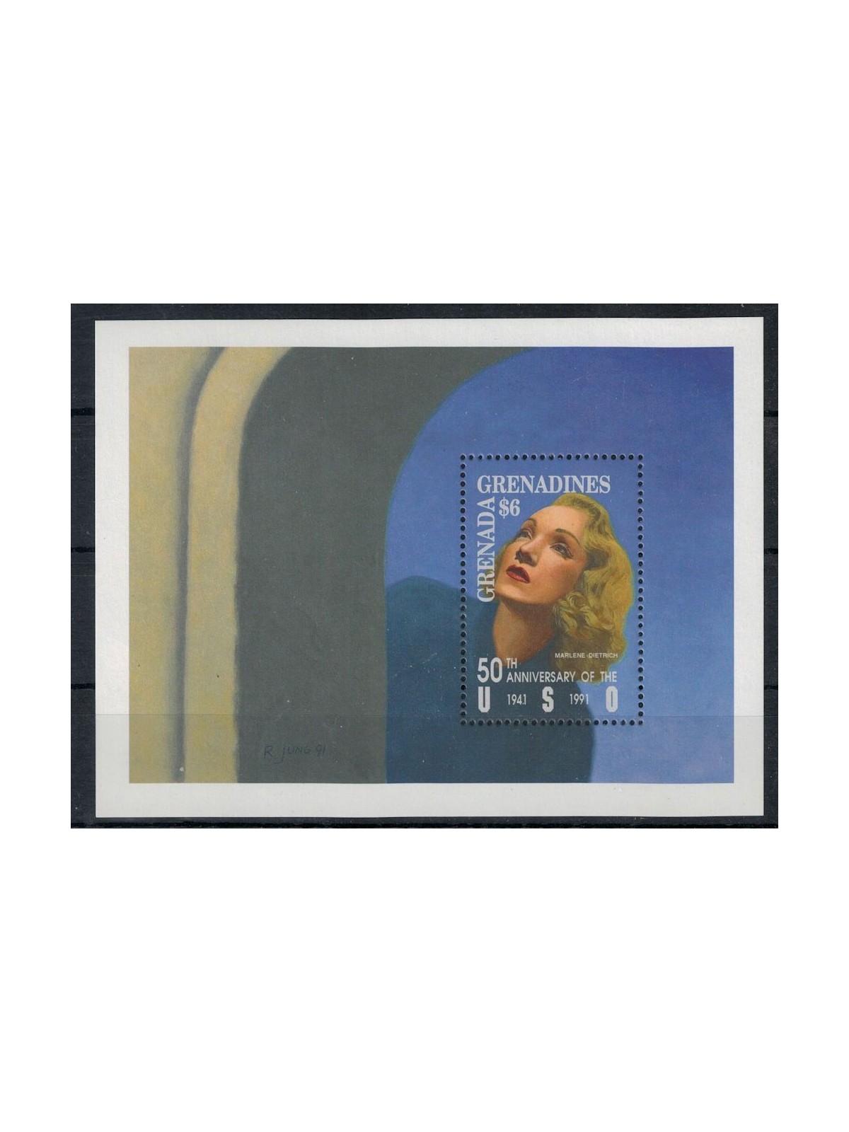 GRENADA GRENADINES 1992 Cinquantenario USO (I) BF MNH**