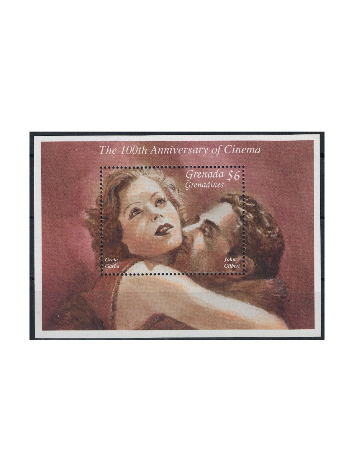 GRENADA GRENADINES 1995 Centenario del Cinema (I) BF MNH**