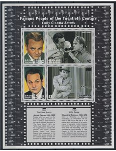 GRENADA GRENADINES 1999 Actors of the 20th century (I) 4v MNH**