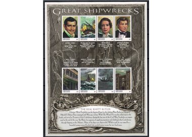 GRENADA GRENADINES 1999 I grandi naufragi 8v MNH**