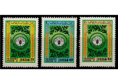 JORDAN 1981 World Food Day 3v MNH**