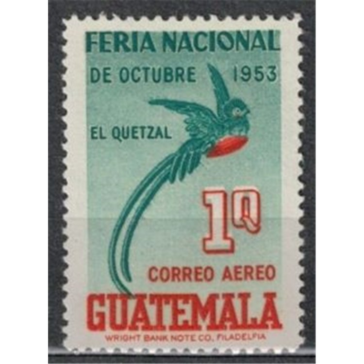 GUATEMALA 1953 Fiera nazionale MNH**