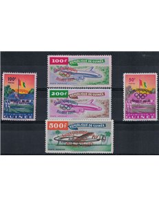 GUINEA 1960 Giochi olimpici di Roma 5v MNH**