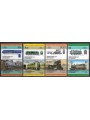 GRENADINES OF ST. VINCENT 1985 Treni, locomotive 8v MNH**