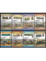 GRENADINES OF ST. VINCENT 1986 Locomotive, treni 16v MNH**