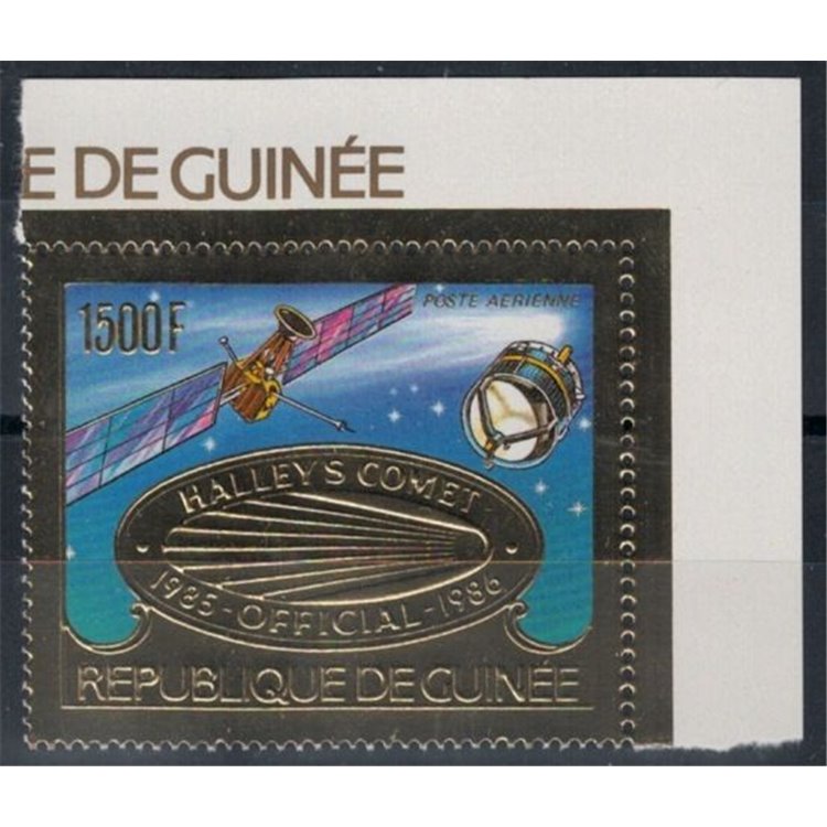 GUINEA 1986 Halley's Comet 1v MNH**