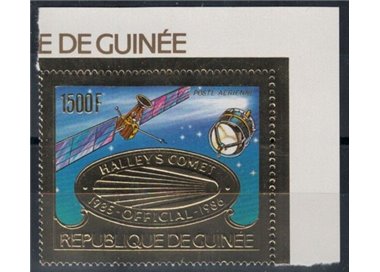 GUINEA 1986 Halley's Comet 1v MNH**