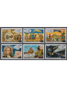 GUINEA 1986 Cometa di Halley - Halley's comet 6v MNH**