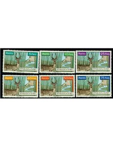 GUINEA 1961 Antelopes 6v MNH**