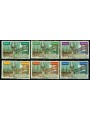 GUINEA 1961 Antilopi, soprastampati 6v MNH**