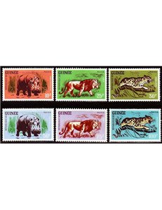 GUINEA 1962 Fauna, animals 6v MNH**