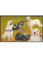 GUINEA 1985 Cani e gatti - Dogs & cats 1 BF MNH**