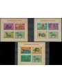 GUINEA 1968 African fauna, animals 3 s/s MNH**