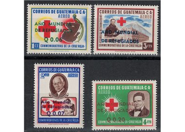GUATEMALA 1960 World Refugee Year 4v MNH**
