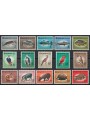 GUYANA 1968 Ordinary set, animals 15v MNH**