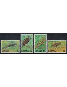 GUYANA 1978 Nature Protection 4v MNH**