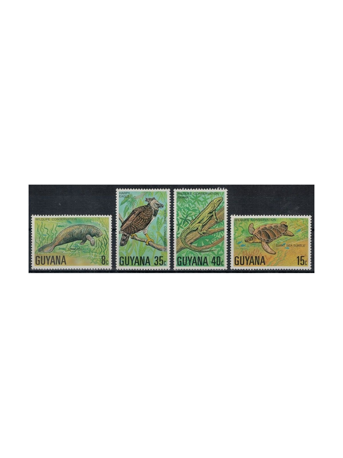 GUYANA 1978 Nature Protection 4v MNH**
