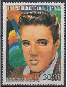GUINEA 1986 Elvis Presley MNH**
