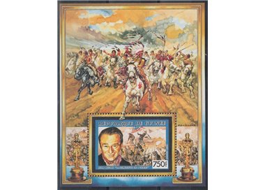 GUINEA 1991 Personaggi celebri (John Wayne) BF MNH**