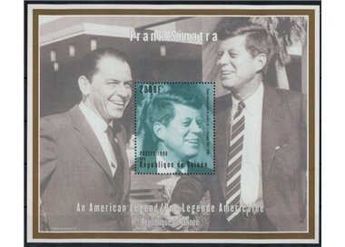 GUINEA 1998 Omaggio a Frank Sinatra (II) BF MNH**