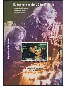 GUINEA 1998 Events of the 20th Century (Jean Marais) s/s MNH**