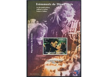 GUINEA 1998 Avvenimenti del 20° secolo (Jean Marais) BF MNH**