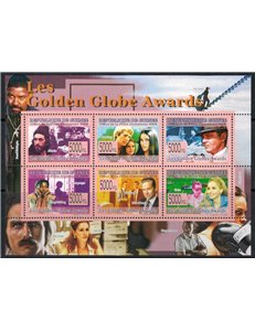 GUINEA 2008 Cinema (Golden Globe Awards) 6v MNH**