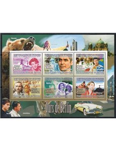GUINEA 2008 Cinema (Berlin Film Festival) 6v MNH**