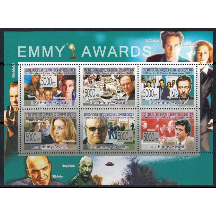 GUINEA 2008 Television (Emmy Awards) 6v MNH**