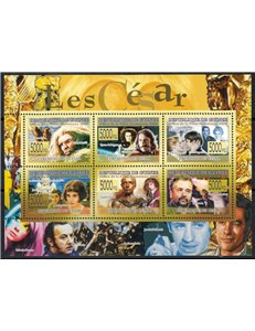 GUINEA 2008 Cinema (César Award) 6v MNH**