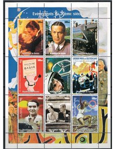 GUINEA 1998 Avvenimenti del 20° secolo (1930-39) 9v MNH**