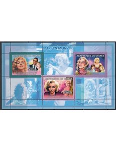 GUINEA 2006 Marilyn Monroe 3v MNH**