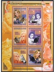 GUINEA 2008 Fauna, cats 6v MNH**