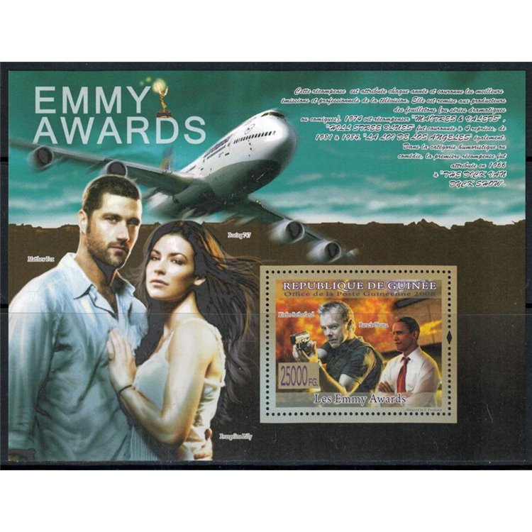 GUINEA 2008 Televisione (Emmy Awards) BF MNH**