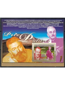 GUINEA 2008 Literature (Pulitzer Prize) s/s MNH**