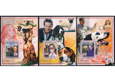 GUINEA 2008 Fauna, cani 3 BF MNH**