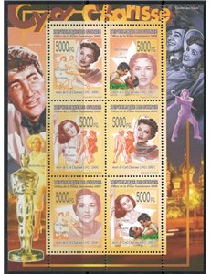GUINEA 2008 Personalities (Cyd Charisse) 6v MNH**