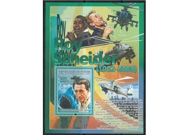 GUINEA 2008 Personalità (Roy Scheider) BF MNH**