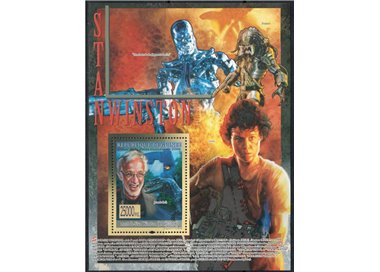 GUINEA 2008 Personalities (Stan Winston) s/s MNH**