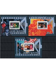 GUINEA 2007 Personalità (John Wayne) 3 BF MNH**