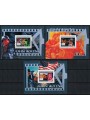GUINEA 2007 Personalities (John Wayne) 3 s/s MNH**