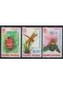 INDONESIA 1970 Insects 3v MNH**