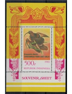 INDONESIA 1983 Fauna (Uccelli) BF MNH**