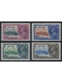 HONG KONG 1935 George V Jubilee 4v MH*