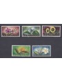 INDONESIA 1957 Pro charity works, flowers 5v MNH**